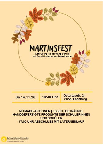 Martinsfest 2026